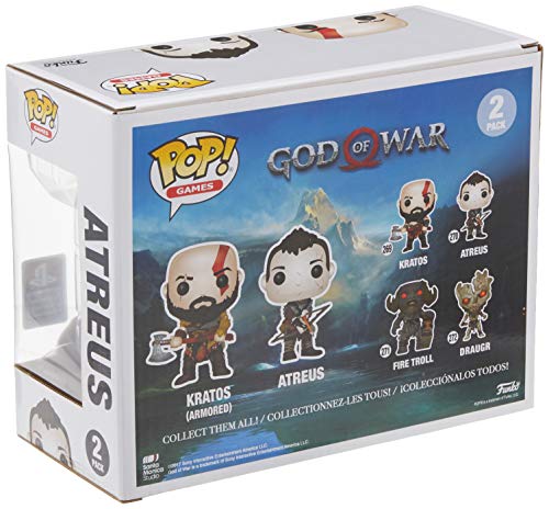 Funko God of War (2018) - Kratos & Atreus Pop! Vinyl, 2 Pack