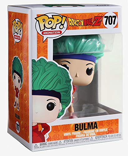 Funko- Pop Animation: Dragon Ball Z-Bulma Collectible Toy, Multicolor, Estándar (44264)