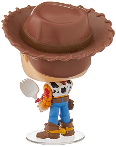 Funko Pop! Disney Pixar: Toy Story 4 – Woody and Forky – Figura realizada en Vinilo y de Unos 9 cm de Altura (Exclusivo Reino Unido)