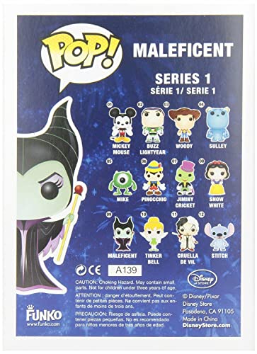 Funko Pop: Disney: Series 1 - Maleficent Action Figure + FUNKO PROTECTIVE CASE