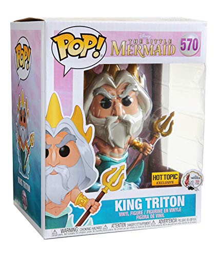 Funko Pop! Disney The Little Mermaid King Triton 6" Exclusive #570