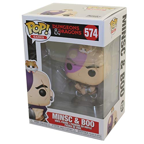 Funko- Pop Games: Dungeons & Dragons-Minsc & Boo Collectible Toy, Multicolor, Talla Única (45115)