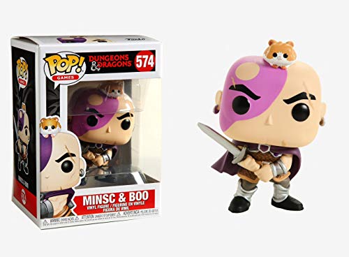 Funko- Pop Games: Dungeons & Dragons-Minsc & Boo Collectible Toy, Multicolor, Talla Única (45115)