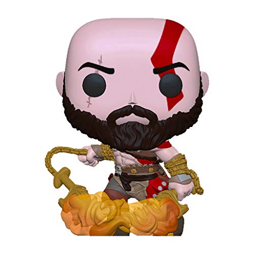 Funko Pop Games : God of War - Kratos (Glows at Night) 3.75inch Vinyl Gift for Game Fans SuperCollection