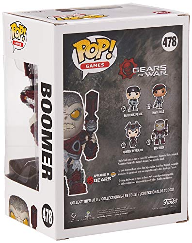 Funko - Pop! Gears of War S3: Boomer Figura Coleccionable, Multicolor (37438)