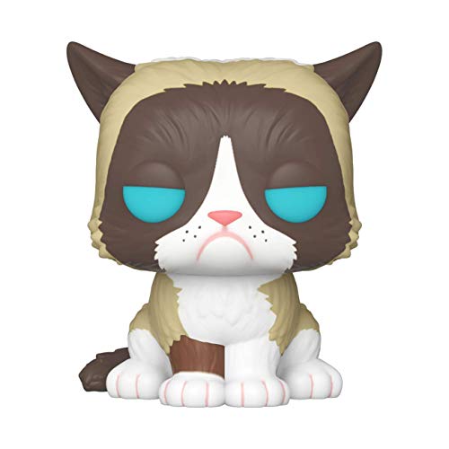 Funko- Pop Icons Grumpy Cat Juguete Coleccionable, Multicolor (34107)