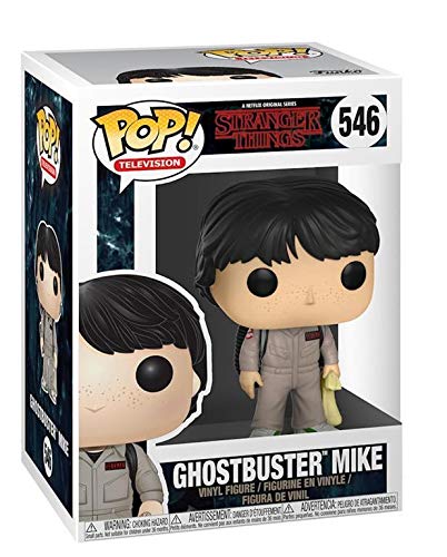 Funko - POP! Vinilo Colección Stranger Things - Figura Mike Ghostbuster (21486)