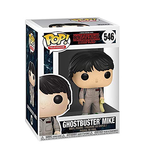 Funko - POP! Vinilo Colección Stranger Things - Figura Mike Ghostbuster (21486)