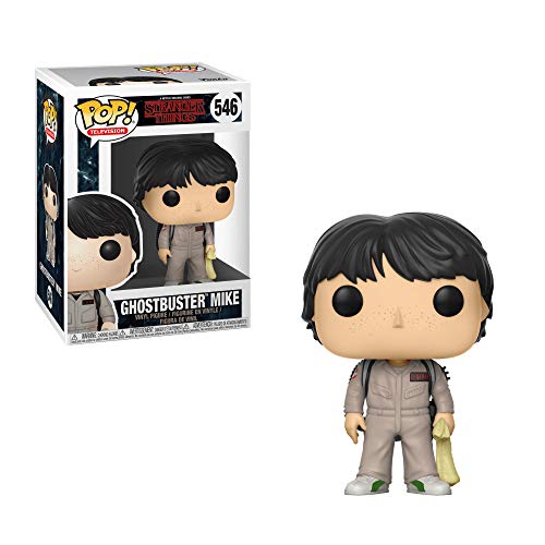 Funko - POP! Vinilo Colección Stranger Things - Figura Mike Ghostbuster (21486)