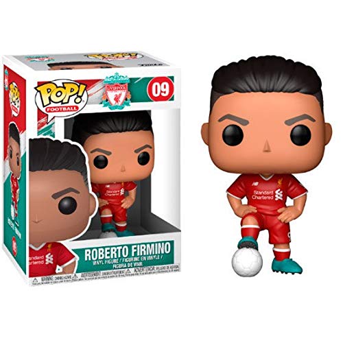 Funko- Pop. Vinyl: EPL: Liverpool: Roberto Firmino National Soccer Club Collectible Figure, Multicolor (29216)