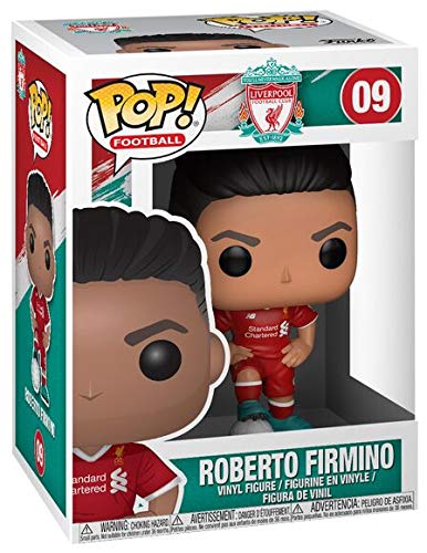 Funko- Pop. Vinyl: EPL: Liverpool: Roberto Firmino National Soccer Club Collectible Figure, Multicolor (29216)