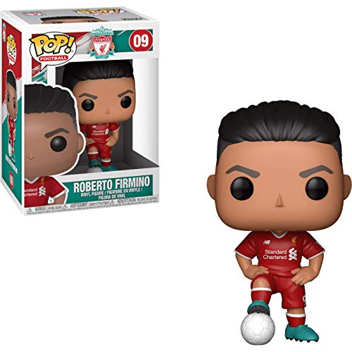 Funko- Pop. Vinyl: EPL: Liverpool: Roberto Firmino National Soccer Club Collectible Figure, Multicolor (29216)