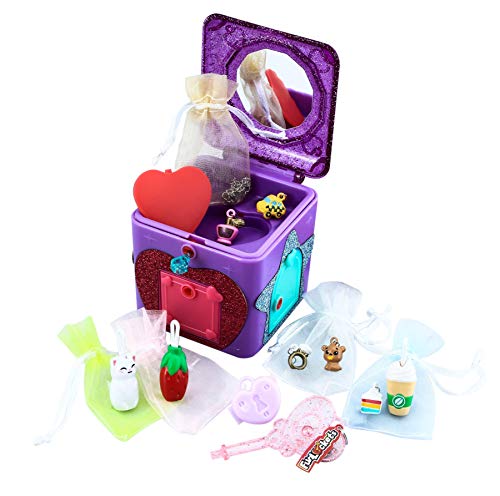 Funlockets - Caja de secretos, juego de escape para niña, sorpresas, joyas, modelo aleatorio (rosa, morado), 4 años