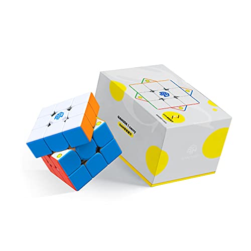 GAN 356 i Carry 3x3 Smart Speed Cube sin Stickers, Cubo Seguimiento Inteligente Movimiento de Sincronización Paso con CubeStation App