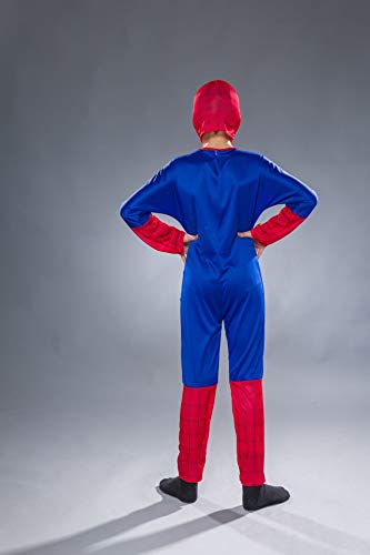 Gen 13 Aptafêtes - Disfraz de araña para niño - 7-9 años / Talla M (cs801020 M)