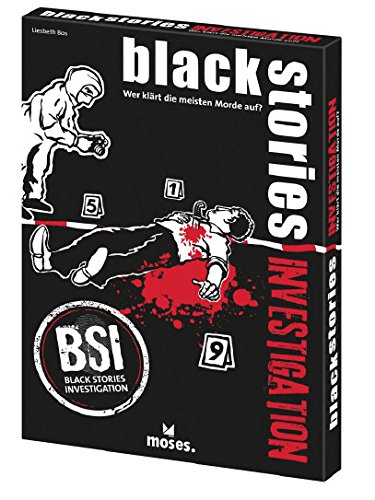 Gen X Games- Party Game Black Stories Investigación, Multicolor (GXG200417)