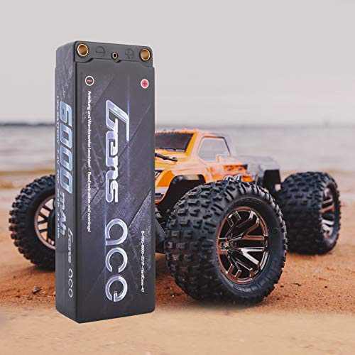 Gens ace 6000mAh 7.4V 70C 2S batería de Lipo Recargable para Radiocontrolado RC Coche electrico RC Truggy Buggy helicóptero RC Avión Barco