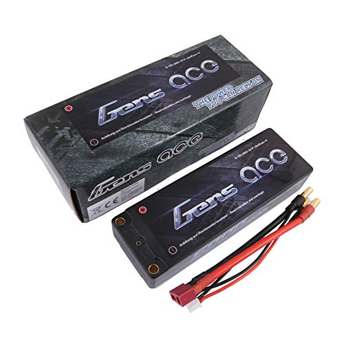 Gens ace 6000mAh 7.4V 70C 2S batería de Lipo Recargable para Radiocontrolado RC Coche electrico RC Truggy Buggy helicóptero RC Avión Barco