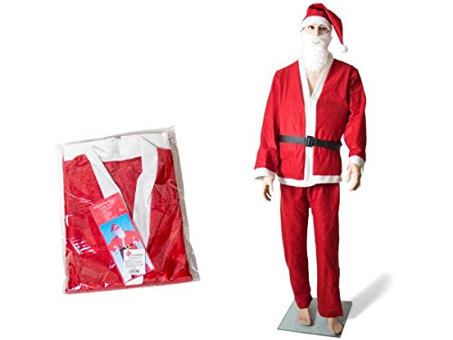 Gerimport Traje Papa Noel 5 Piezas Adulto