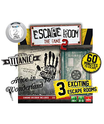 Goliath Games Escape Room The Game Vol. 2, Paquete de Tres