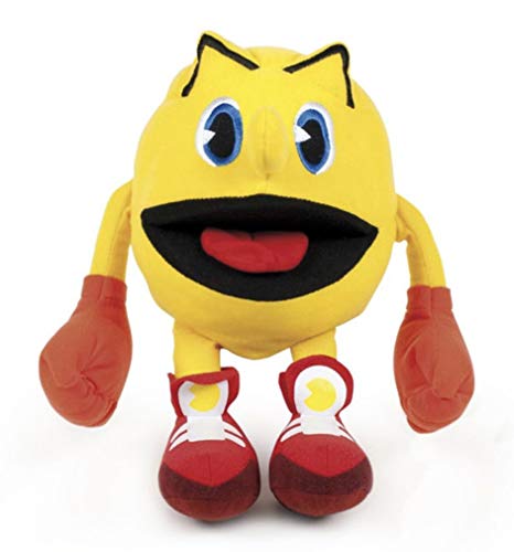 Grupo Moya Felpa Peluche de Pac-Man 15cm Videogame Retro Grande Original BANDAI NAMCO Pac Man