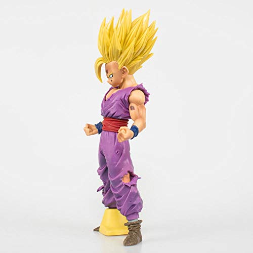 GUANGHHAO Dragon Ball Son Gohan Anime Figura 20cm-Super Saiyan Man 2-Figurine Decoración Adornos Coleccionables Juguete Animaciones Modelo de Personaje