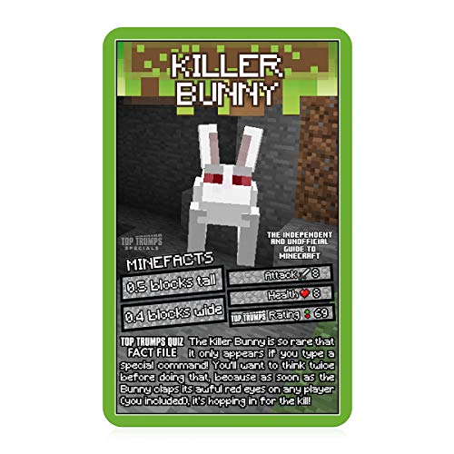 Guía Independiente y no Oficial para Minecraft Top Trumps Specials Juego de Cartas