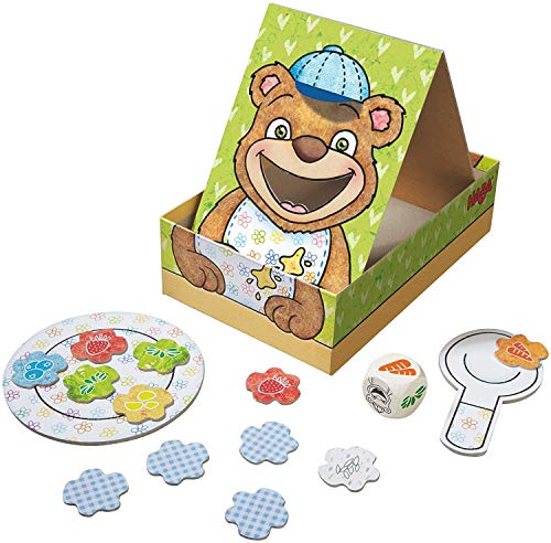 HABA 301257 - Juego de tablero (Boy/Girl, 2 yr(s), German, Simplified Chinese, English, Spanish, French, Beech,Cardboard, Multicolor, 400 g) , color/modelo surtido