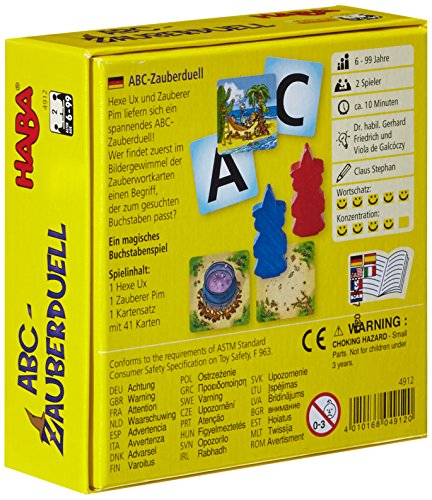 HABA 4912 ABC - Juego Educativo con Letras (en alemán)