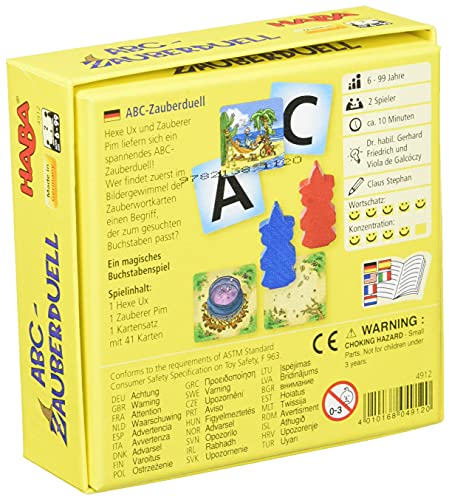 HABA 4912 ABC - Juego Educativo con Letras (en alemán)