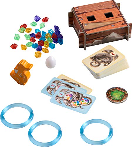 Haba Juego de Mesa Tesoro Brillante-El Huevo del Dragón-ESP, Multicolor (H305301)