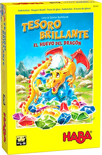 Haba Juego de Mesa Tesoro Brillante-El Huevo del Dragón-ESP, Multicolor (H305301)