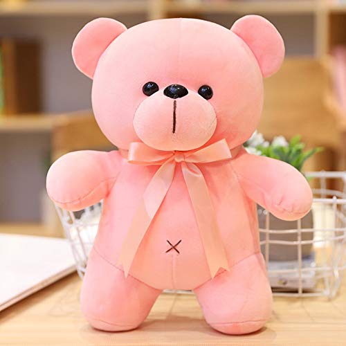 HanJ 5 Colores Suaves de algodón de Peluche Osos de Peluche Osos de Peluche Regalos para niños 30cm D