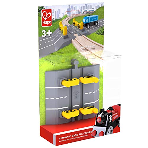 Hape- Barreras del Tren automáticas Rail Crossing (Barrutoys E3705)