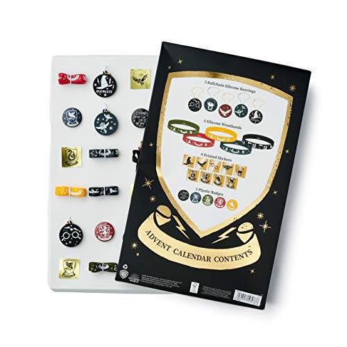 Harry Potter Calendario de Adviento 2020, accesorios para pulsera con abalorios y calendario de Navidad, cuenta regresiva para niñas y niños