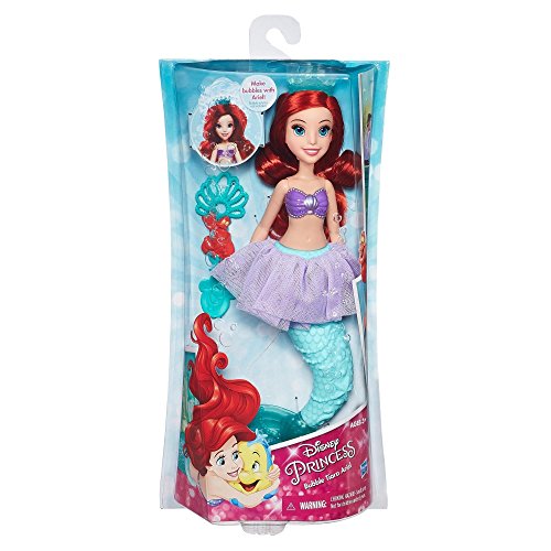 Hasbro- Princess Bubble Tiara Ariel + Rapunzel Juguete, Multicolor (B5302) , color/modelo surtido