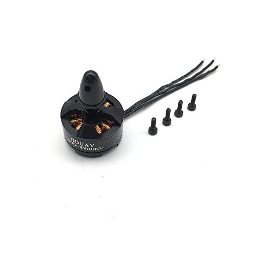 HongYi 1pcs 1806 2280KV sentido horario CW CCW de motor sin escobillas Mini Motor Multi-rotor for 250 Across FPV 260 RC Quadcopter Aircraft Accesorios avión no tripulado ( Color : 1pcs ccw )