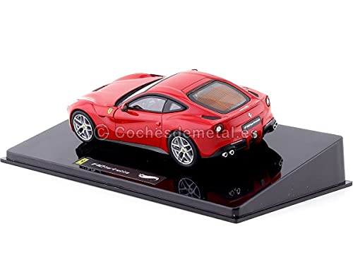 Hot Wheels 2012 Ferrari F12 Berlinetta Rojo 1:43 Elite X5499