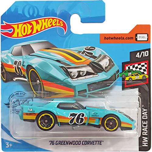 Hot Wheels '76 Greenwood Corvette HW Race Day 4/10 2020