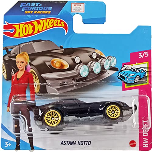 Hot Wheels Astana Hotto Fast and Furious Spy Racers HW Drift 3/5 (98/250) 2021 Short Card