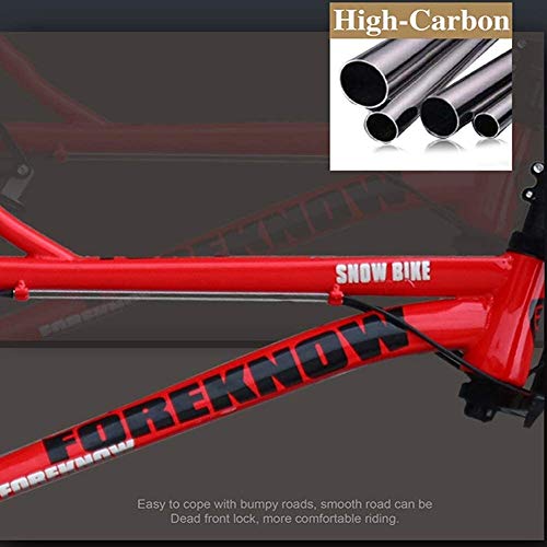 HQQ Variable Speed ​​Bicicletas de montaña, Bicicleta de montaña 26 Pulgadas Rígidas, Marco de Doble suspensión Todo Terreno Fuera de Carretera de Bicicletas for Hombres y Mujeres