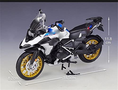 HSSM 1:12 para BMW R1250 GS Motocicletas Modelo Juguetes para Niños Regalos De Cumpleaños Adornos para Adultos Die Cast Motocicleta