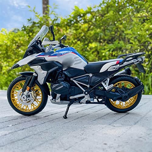 HSSM 1:12 para BMW R1250 GS Motocicletas Modelo Juguetes para Niños Regalos De Cumpleaños Adornos para Adultos Die Cast Motocicleta