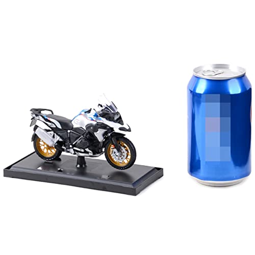 HSSM 1:18 para BMW R1250 GS Modelo De Motocicleta Estática Fundida A Presión Juguetes para Niños Regalos De Cumpleaños Adornos para Adultos Die Cast Motocicleta (Color : C)