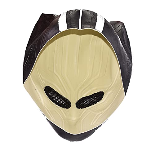 I3C Black Panther Máscara de Látex, Disfraz para Halloween, Fiestas Temáticas, Cosplay, Máscara de Horror Unisex para hombres mujeres y fan de Pantera Negra