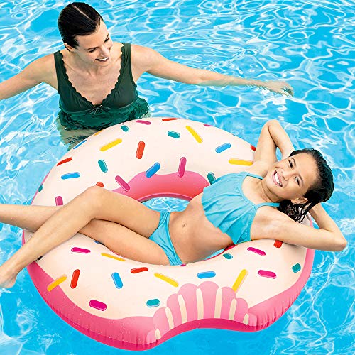 Intex 56265NP - Rueda hinchable Donut de fresa 107 x 99 cm