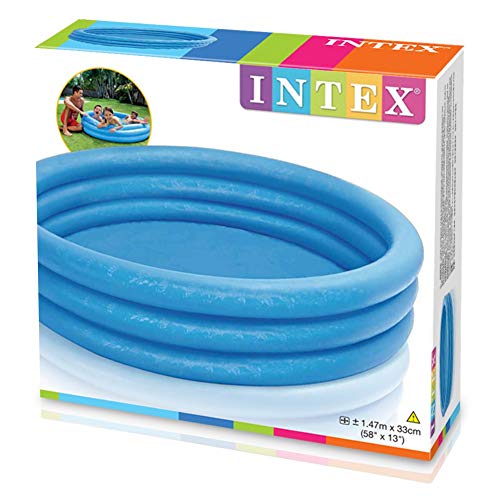 Intex 58426NP - Piscina hinchable 3 aros azul 147 x 33 cm, 288 litros