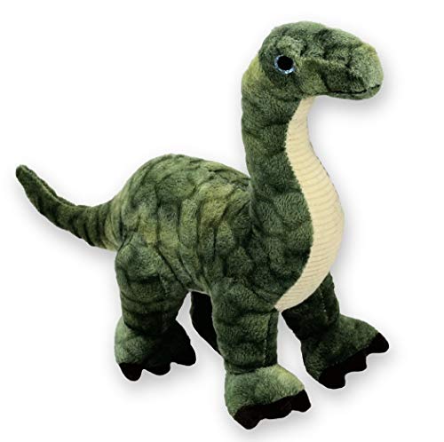 Inware 7508 Brachiosaurus - Dinosaurio de peluche (30 cm), color verde