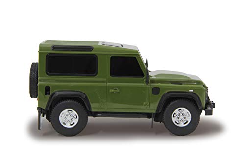 Jamara 405154 - Land Rover Defender 1:24 Verde– Licencia Oficial