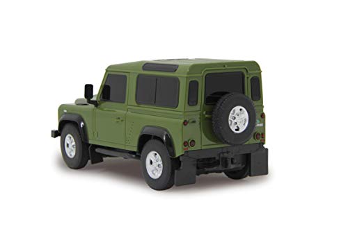 Jamara 405154 - Land Rover Defender 1:24 Verde– Licencia Oficial